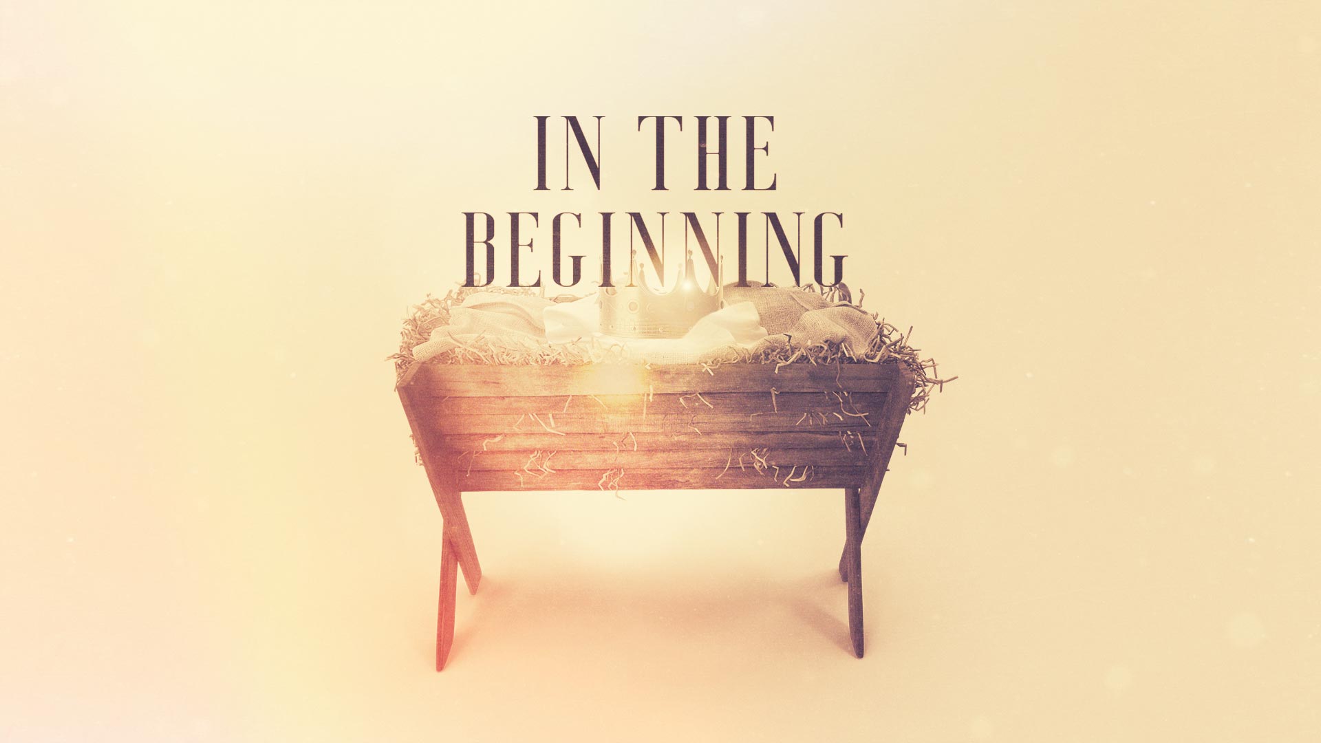 "In The Beginning" Message