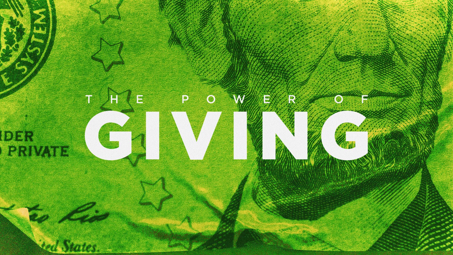 "The Power Of Giving" Message Series